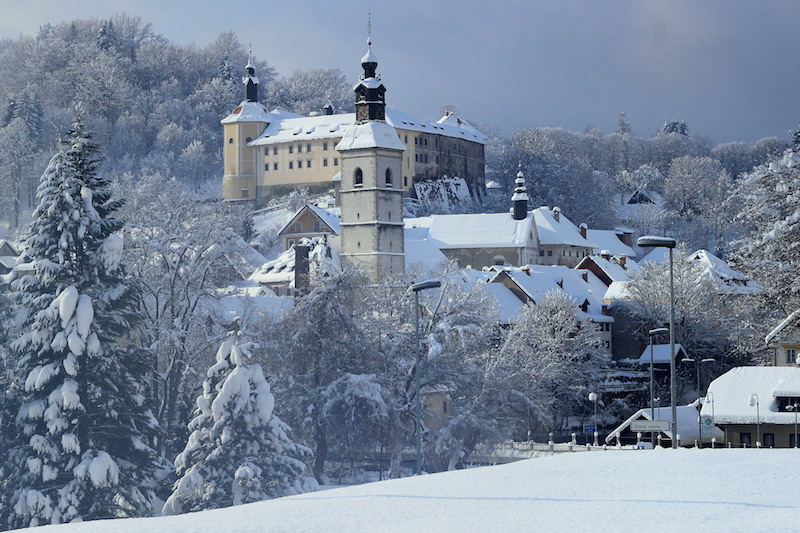 Škofja Loka v snegu
