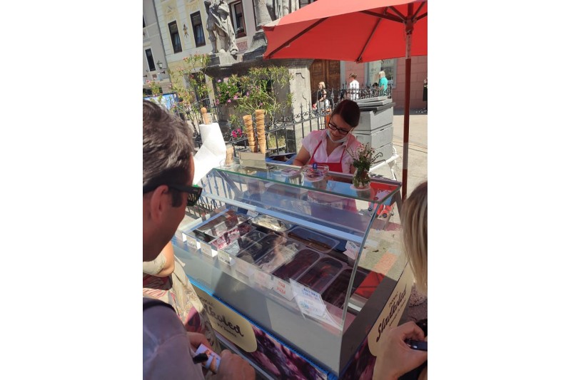 Sladkoled s kmetije Pr' Janež